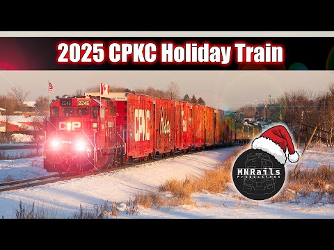 CPKC Holiday Train 2025 Lights Up Minnesota Winter Nights