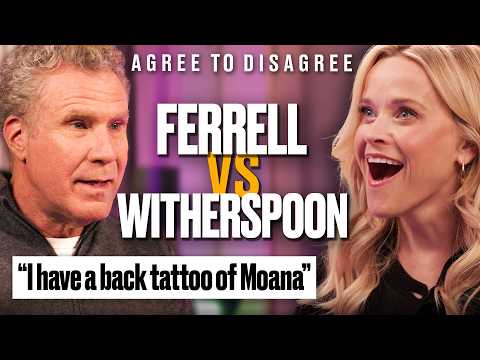 Will Ferrell & Reese Witherspoon Argue Over The Internet’s Biggest Debates | Agree To Disagree