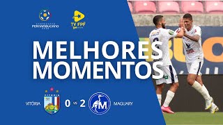 MELHORES MOMENTOS: VITÓRIA 0 X 2 MAGUARY | 4ª RODADA | PERNAMBUCANO 2026