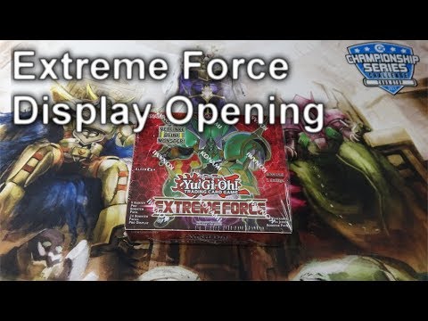 YuGiOh EXTREME FORCE Display Opening (4K)