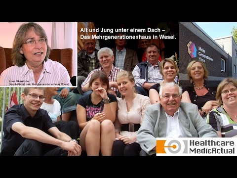 Alt und Jung gemeinsam unter einem Dach – Interview Anne Oberdorfer, GF Mehrgenerationenhaus Wesel