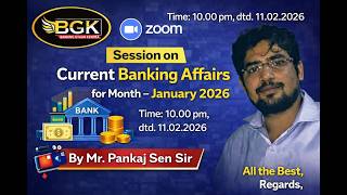 Session on Current Banking Affairs for January 2026 dtd  11 02 2026