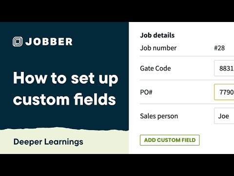 How To Set Up Custom Fields | Deeper Learnings