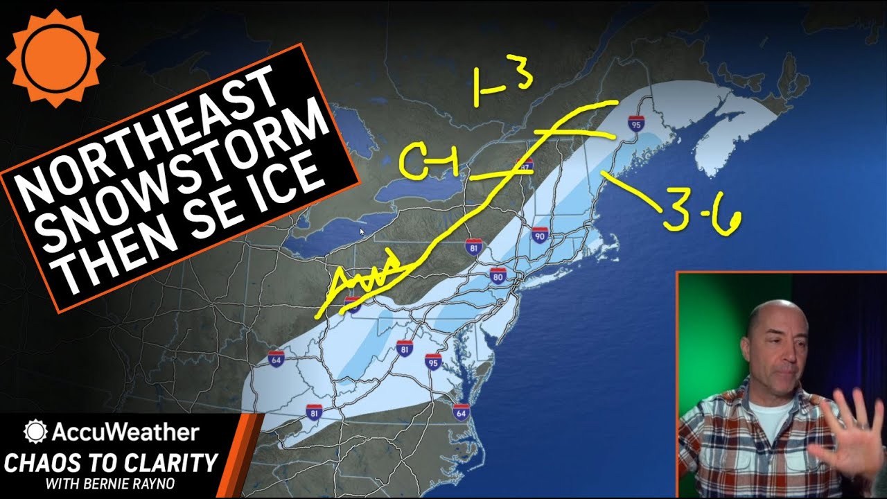 Chaos to Clarity: Arctic Blast + Northeast Snowstorm + Southeast Ice & Snow