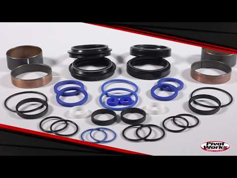Pivot Works Fork Bushing Seals Rebuild Kit 5