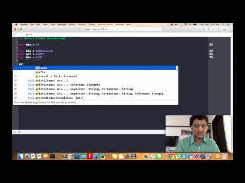 Binary Hexadecimal Octal (Swift 2.2 + Xcode 7)