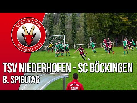 TSV Niederhofen - SC Böckingen | 8. Spieltag | Highlights [SC-TV]