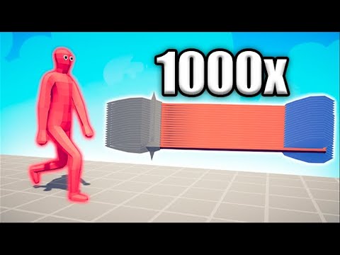 1000x OVERPOWERED POACHER vs UNITS - TABS | Totally Accurate Battle Simulator 2024