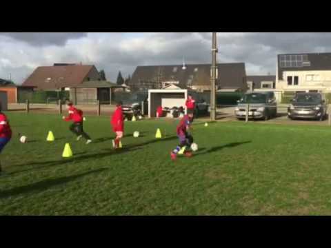 Introductie van cogitraining bij de  U12 van FC Tenstar Melle