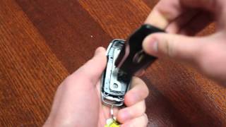 How to Open and Start a Push Button Vehicle with a Dead Key Fob Battery - 2016 Ford Fusion