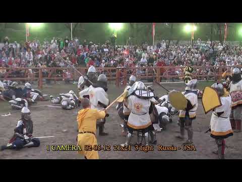 Battle of Nations 2012 21vs21 02 05 2012 21vs21 Russia vs Poland USA Ukraine