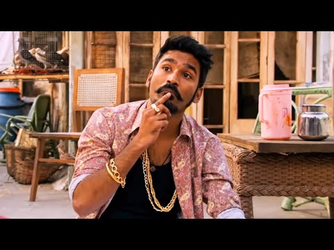 धनुष का मजेदार सीन फिल्म राउडी हीरो l Rowdy Hero Movie Best Comedy Scene