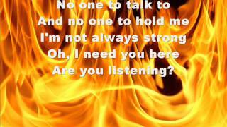 kelly clarkson hear me lyrics