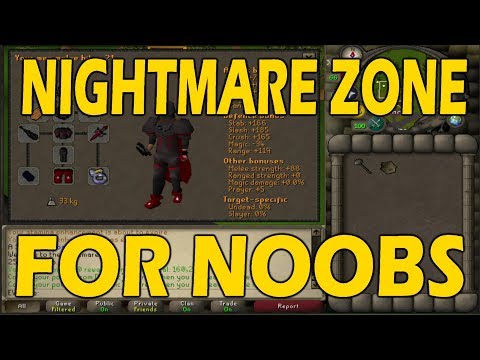 [OSRS] NIGHTMARE ZONE For Noobs | First Time NMZ Guide