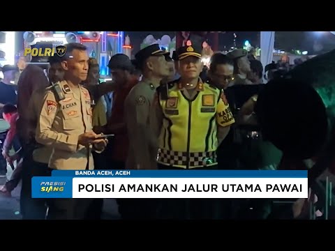 POLDA ACEH AMANKAN SEMARAK TAKBIRAN DI BANDA ACEH