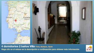 preview picture of video '4 dormitorios 2 baños Villa se Vende en Feria, Badajoz, Spain'