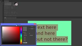 After Effects CS6 Tutorial - 110 - Introduction to Text