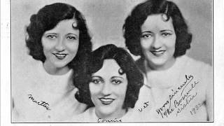 The Boswell Sisters - PUTTING IT ON