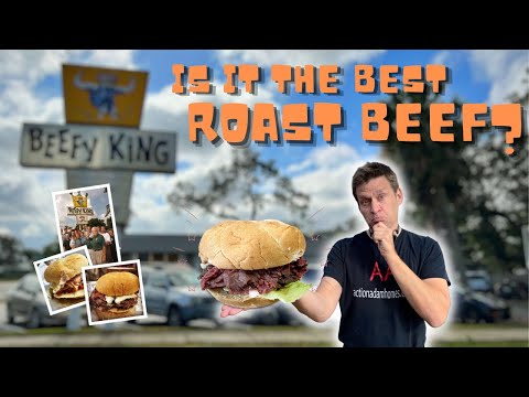 BEEFY KING: IS IT THE BEST ROAST BEEF SANDWICH IN ORLANDO?!!! LET`S FIND OUT!!!