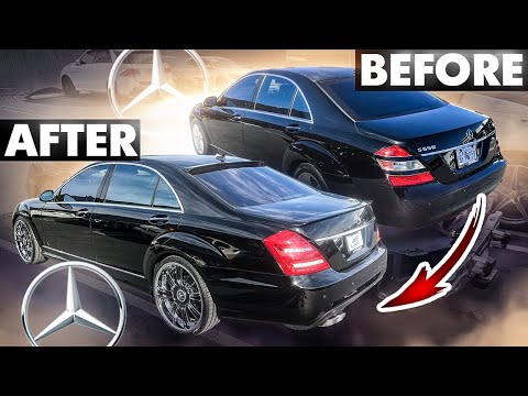 2008 MERCEDES S550 / S63 AMG W221 CONVERSION INCREDIBLE TRANSFORMATION
