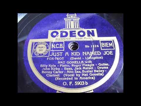 Nat Gonella (trumpet and vocal) with John Kirby Orchestra: Just a Kid named Joe