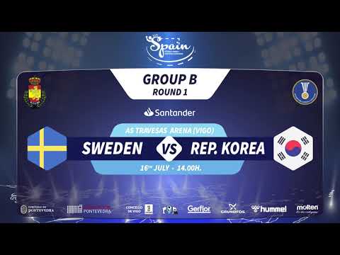 Sweden vs Republic of Korea | Group phase | 2019 IHF Men’s Junior (U21) World Championship