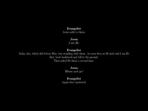 St. John Passion (J. S. Bach) - Crouch End Festival Chorus/David Temple (with text)