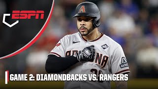 World Series Game 2 Highlights: Arizona Diamondbacks vs. Texas Rangers | MLB on ESPN
