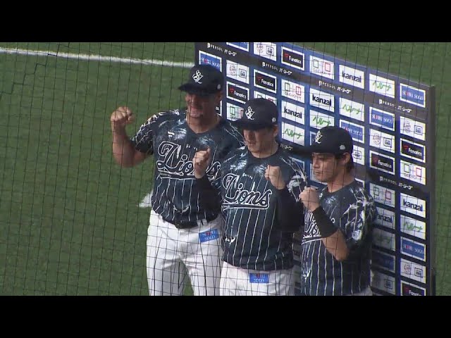 ライオンズ・岸潤一郎選手・アブレイユ投手・隅田知一郎投手ヒーローインタビュー 8月21日 埼玉西武ライオンズ 対 オリックス・バファローズ