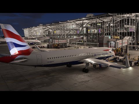 MSFS 2024 | 4K ULTRA Realistic Full Flight | London Heathrow - Glasgow