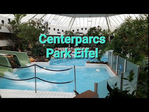 Walking through Centerparcs Park Eifel Germany 2024 | Market Dome | AquaMundo