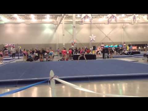 Regionals Floor 2016 Chloe Cluchey 1st Place