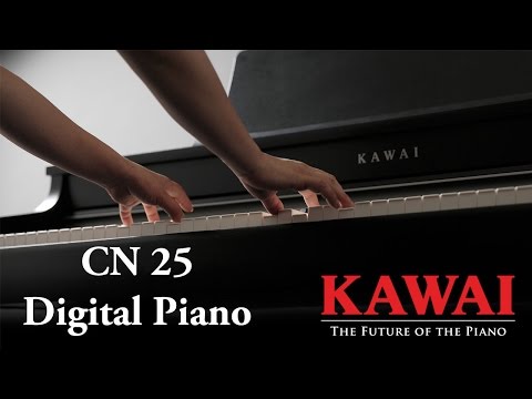 KAWAI CN25 Digital Piano DEMO - ENGLISH