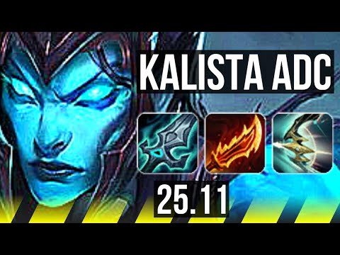 KALISTA & Senna vs TRISTANA & Poppy (ADC) | EUW Master | 25.11
