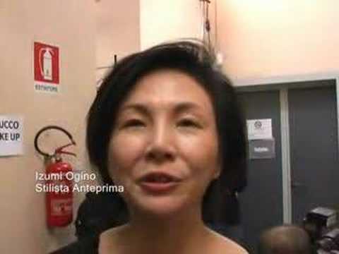 Milano Moda donna 2008: intervista a Izumi Ogino