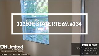 1-Bedroom Park Model Rental Tour Dewey - 11250 E State Rte 69, #134
