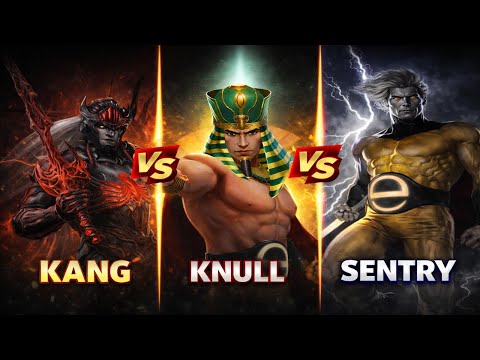 T4 KANG vs KNULL vs SENTRY — The True PvP King | Marvel Future Fight