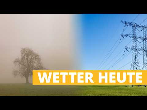Wetter heute: Vom Nebelgrau zum Frühlingsblau