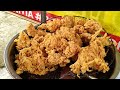 TEHNIK PENEPUNGAN BIKIN AYAM GORENG CRISPY RENYAH TAHAN LAMA