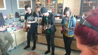 Dave Hause - The Flinch live instore @ Velvet music Eindhoven