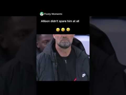 Allison showed Pickford levels😂😂😂#football #soccer