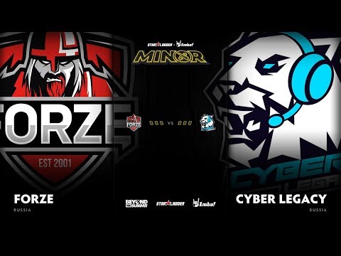 forZe vs Cyber Legacy Game 4 - SL ImbaTV D2 Minor S3 CIS Qualifier: Losers' Finals