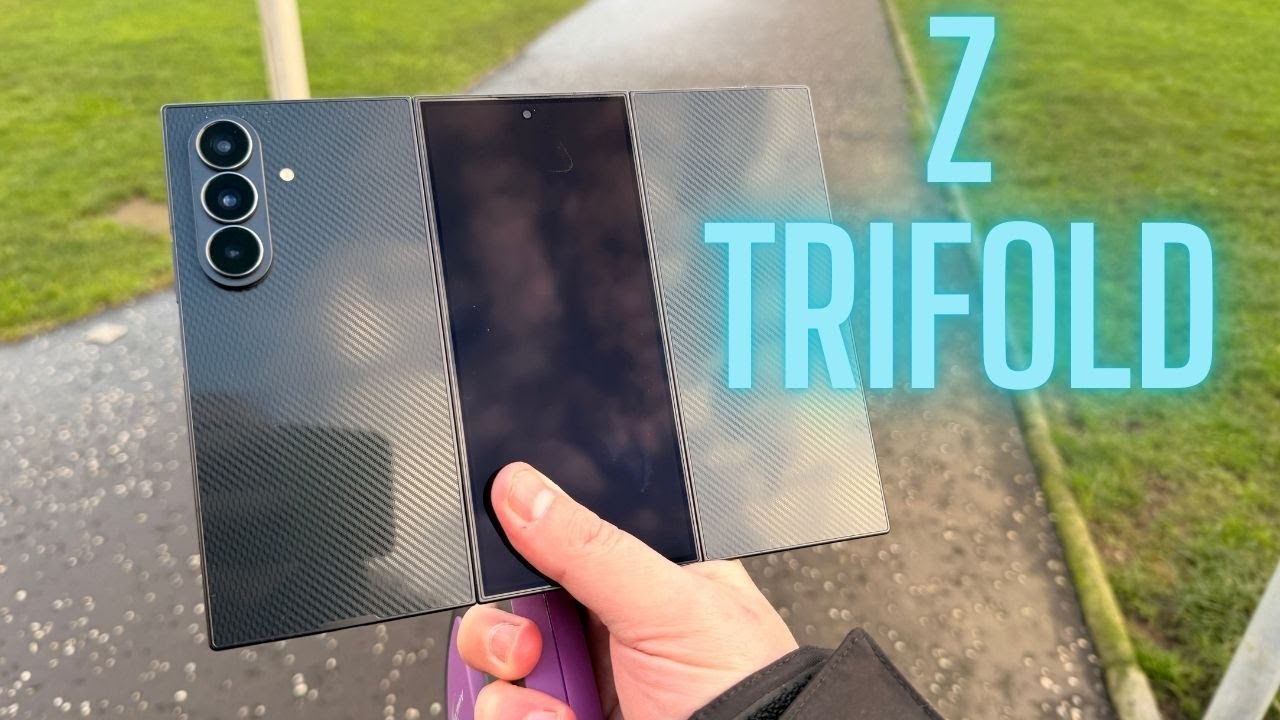 Samsung Galaxy Z TriFold - YouTube's First REAL Unboxing!