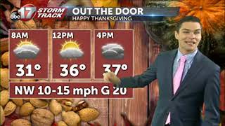 November 24th Morning Weather Video