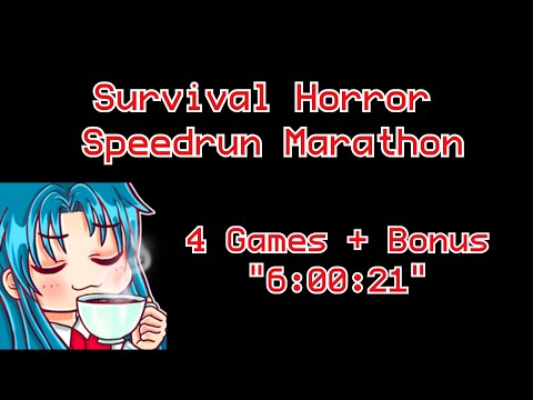 [Stream Vod] Survival Horror Speedrun Marathon - 4 Games + Bonus!