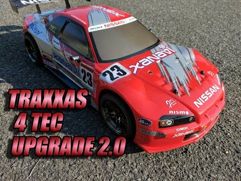 Traxxas 4 Tec 2 0 Brushless Run After Upgrades