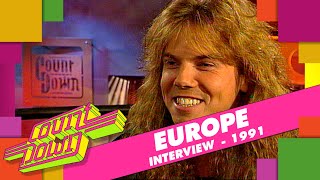 Europe&#39;s Joey Tempest about The Final Countdown (1991, Countdown) #shorts
