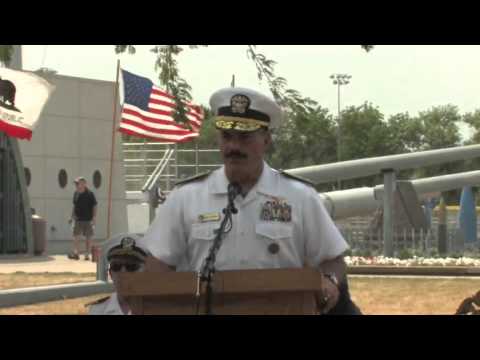 USS South Dakota Navy Week Veterans Ceremony - Rear Adm. Mark D. Guadagnini
