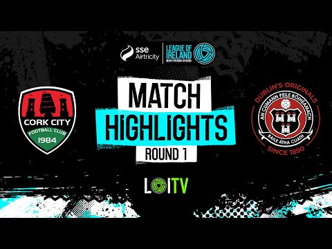 SSE Airtricity Men's Premier Division Round 1 | Cork City 1-2 Bohemians | Highlights