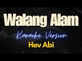 Walang Alam Hev Abi Karaoke